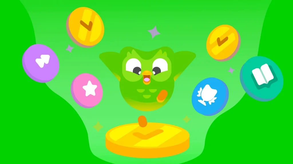 Logo de Duolingo Schools - Éducation