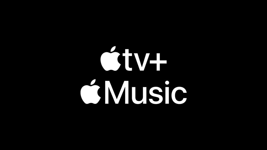 Logo de Apple Music + TV - Médias & Divertissement