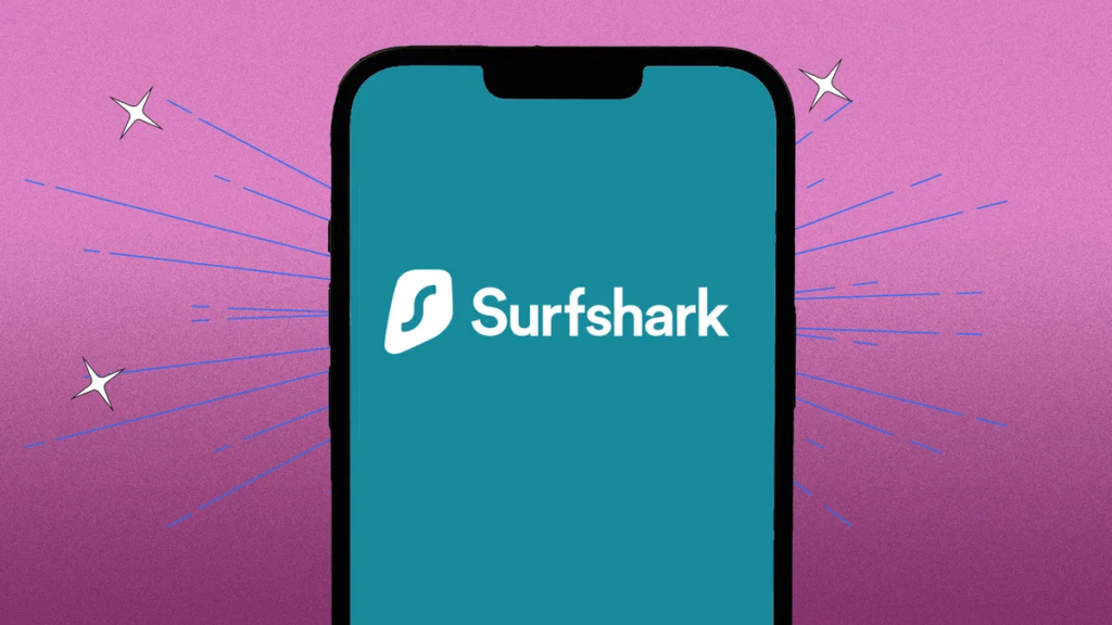 Logo de Surfshark VPN - Sécurité & Vie privée